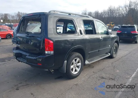 2009 Nissan Armada Se z USA, uszkodzony, nr VIN 5N1AA08C79N606908